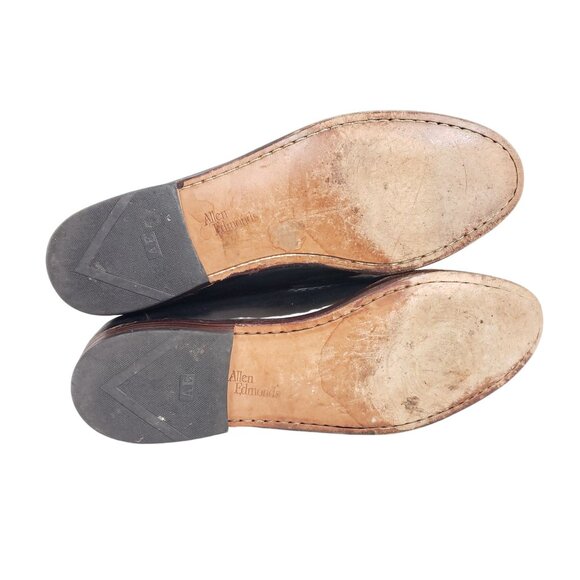Allen Edmond\'s Men\'s Size 9.5 A Black Brown Penny Loafers main image 6